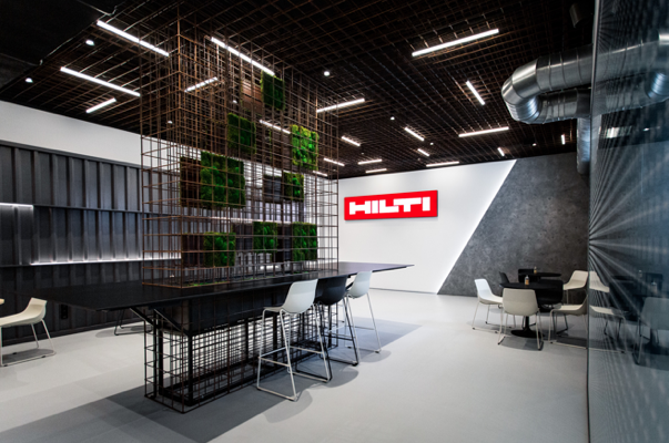 Realization of the Hilti training center